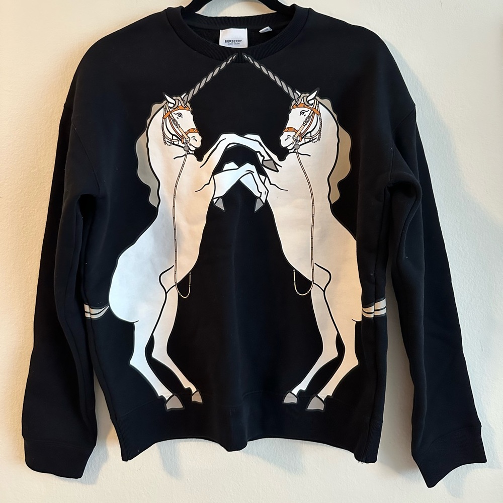 BURBERRY Unicorn Print Sweater - Girls